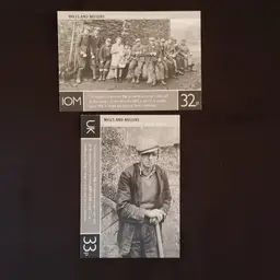 Chris Killip Isle of Man - 2009 Mills & Millers Photographers Booklets x 2-MNH