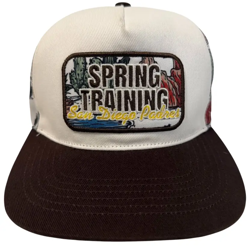 San Diego Padres Spring Training Flat Brim Desert Floral Snapback by ‘47 Brand