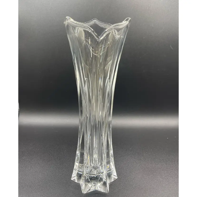 Vintage, Made In Germany, Gorham Crystal Tulip Vase