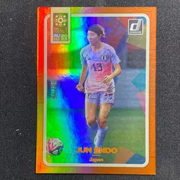 Jun Endo Donruss World Cup - Japan National Team - 12/49 - Women’s Soccer
