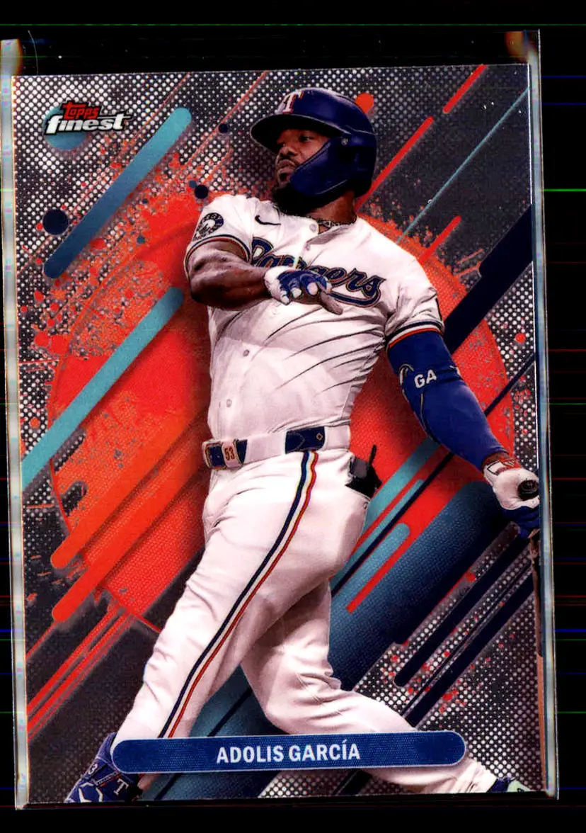 Adolis Garcia 2025 Topps Finest #285 - (113) - Texas Rangers