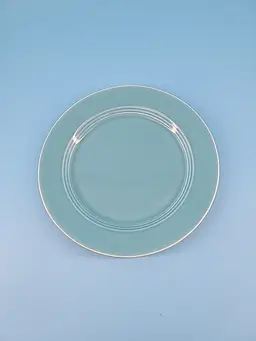 Homer Laughlin Harlequin Turquoise 7.25 Inch Salad Plate