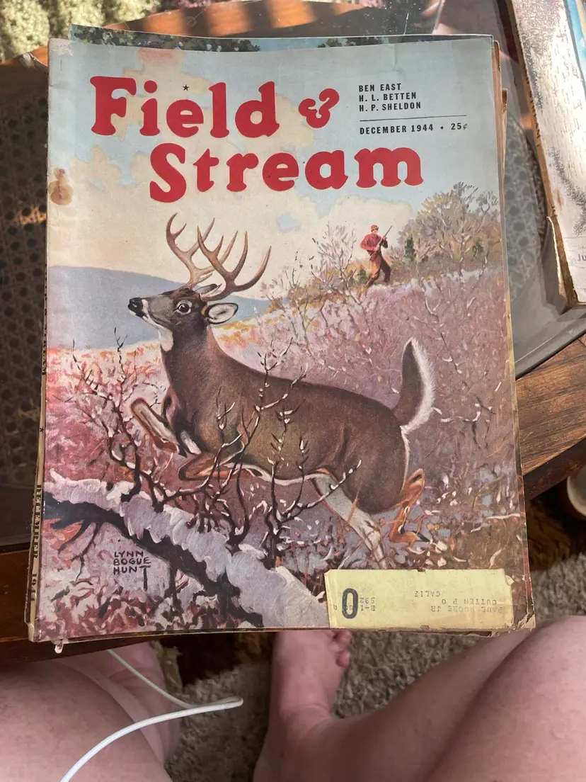 December 1944 Field And Stream Magazine