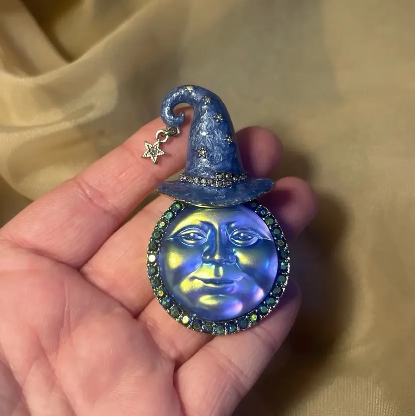 Kirk’s Folly Inspired Moon Brooch