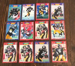 1989 Pro set football Pittsburgh Steelers