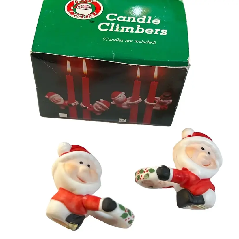 Santa Candle Climbers