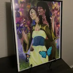 Love Aflutter (Framed)