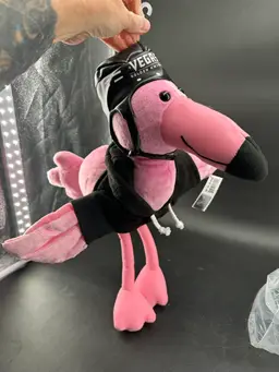 NWT NHL Vegas Golden Knights Flamingo Plush 17” Tall