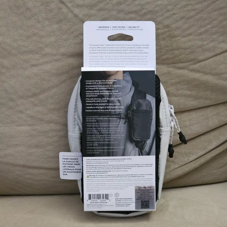 Matador Speed Stash - NEW WITH TAGS