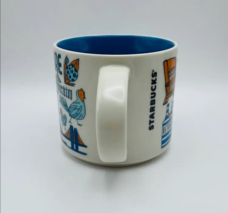 2022 Starbucks DELAWARE Been There Series 14oz. Mug Across The Globe Collection
