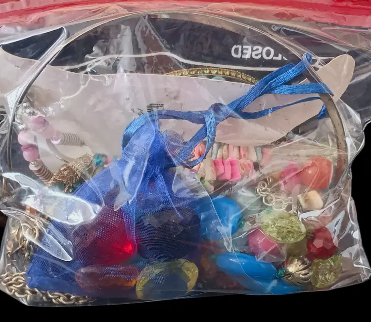 "CandyLand" Themed All Wearable Mystery Jewelry Collection 1 lb Vintage/Modern