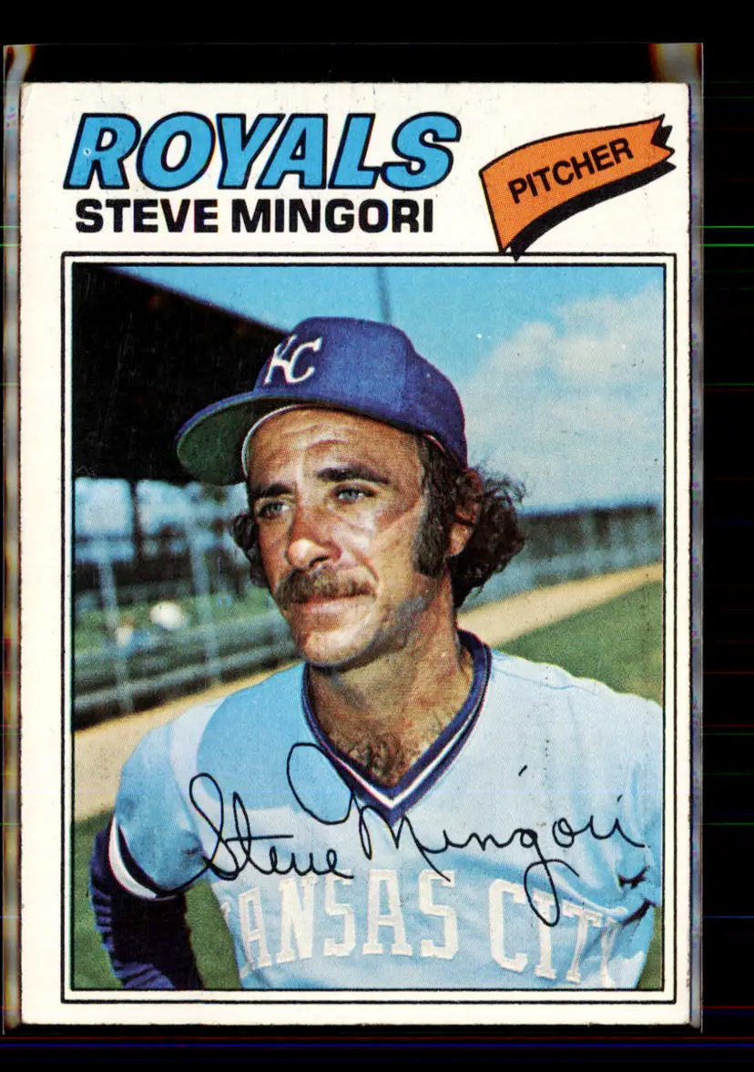 Steve Mingori 1977 Topps #314 - (144) - Kansas City Royals