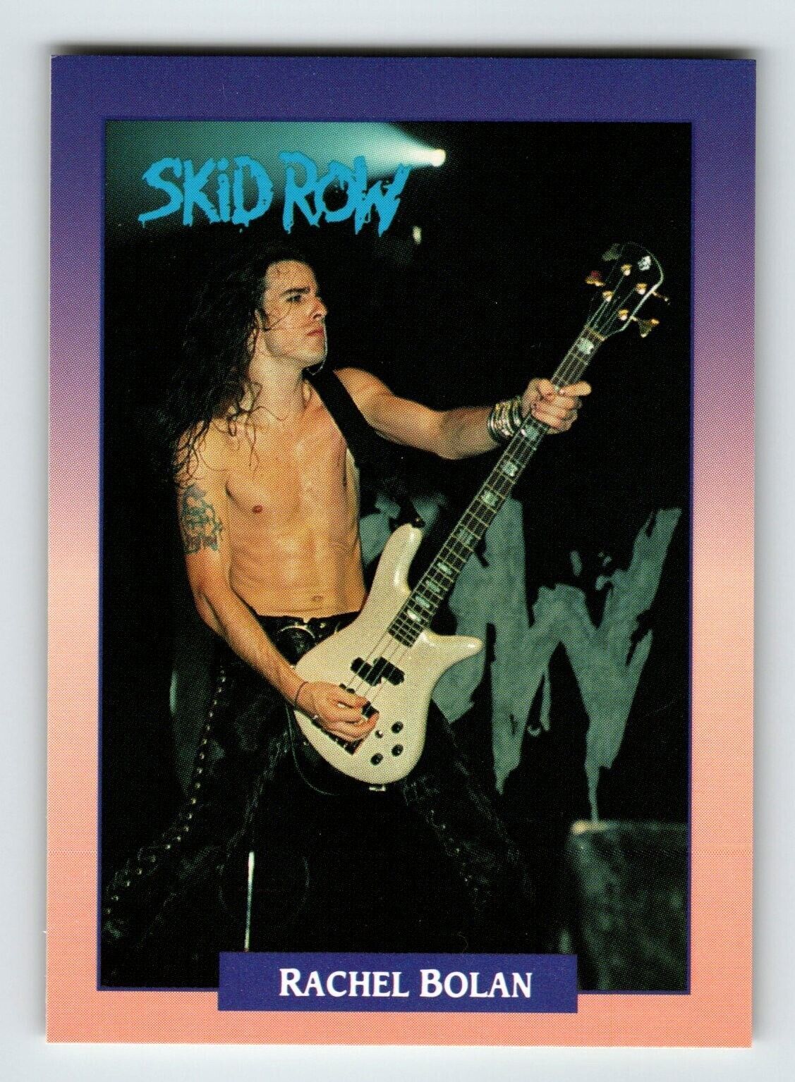 Hard Rock Heavy Metal Trading Cards Bon Jovi Poison