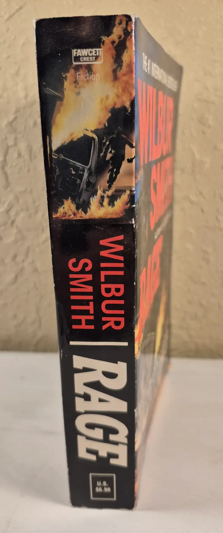 Wilbur Smith Rage Paperback Book