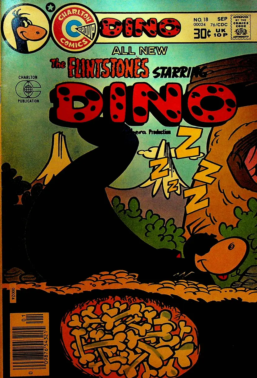 Dino 18 Comic Book The Flintstones