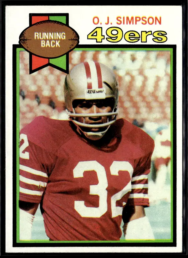 #141 O.J. Simpson 1979 Topps #170 *LIVE AUCTION*