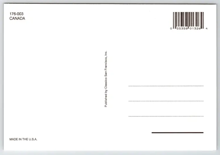 Postcard Canadian Flag Canada - 11789