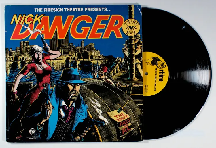 Firesign Theatre - Nick Danger: The Three Faces Of Al (1984) Vinyl LP • Comedy
