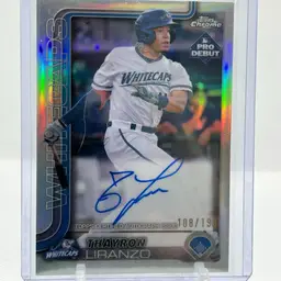Thayron Liranzo 2025 Pro Debut Auto /199 Detroit Tigers