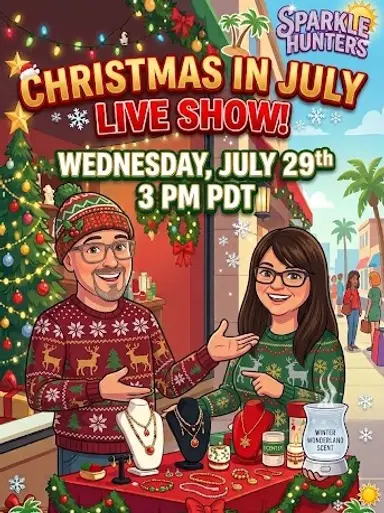 Christmas In July With Sparkle Hunters. Jewelry And Home Decor