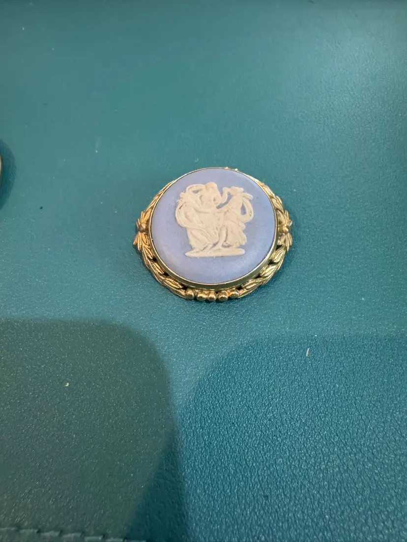 Wedgewood Jasperware Brooch