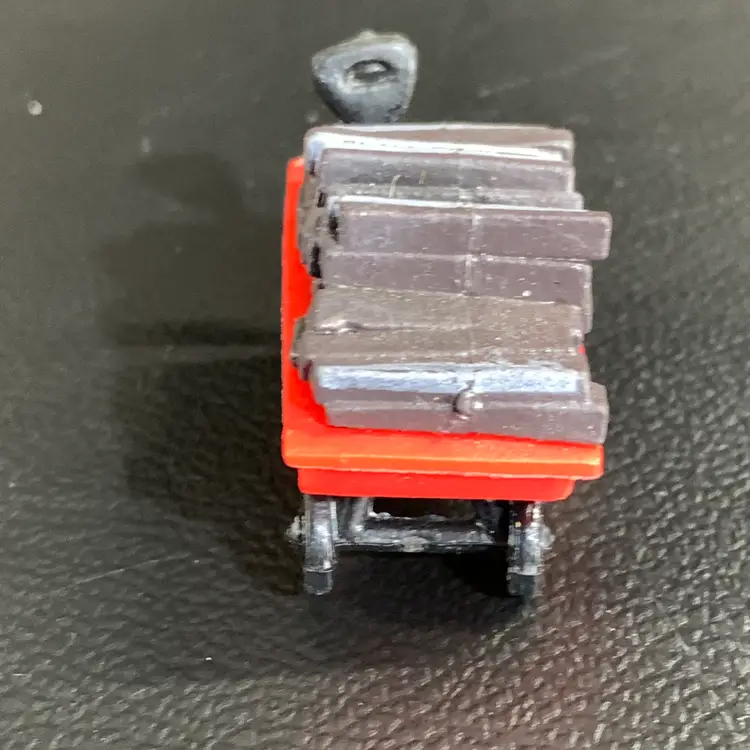 Miniature Plastic Wagon w/Sticks