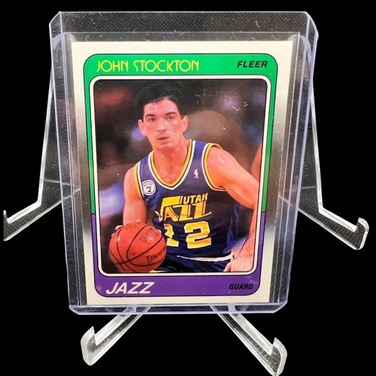 1988 Fleer
John Stockton 
Utah Jazz