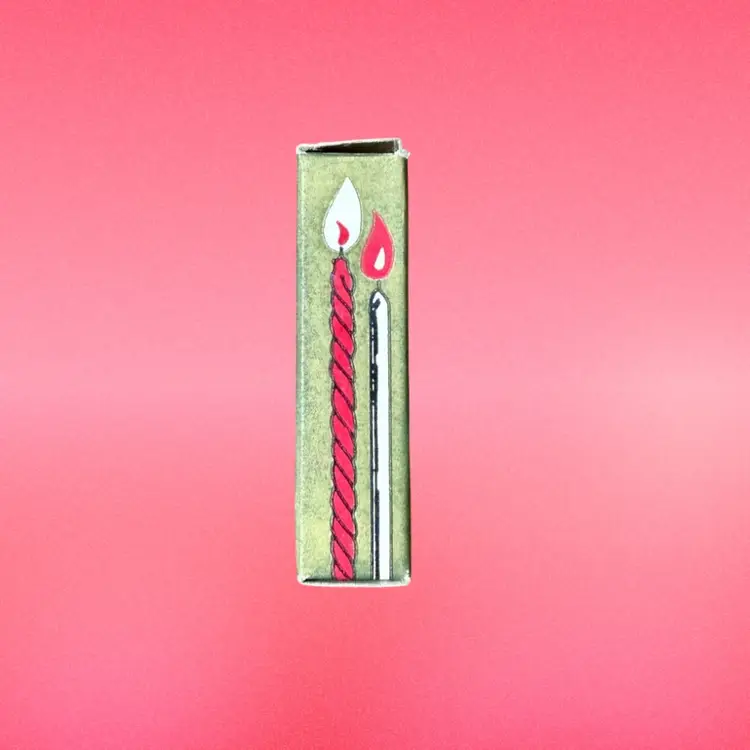 Vintage Will & Baumer Happy Birthday Candles, Original Box