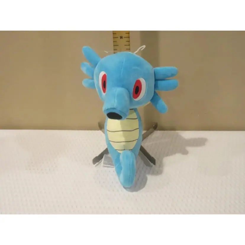 Plush Pokemon Horsea Stuffed 2023 Nintendo 9"