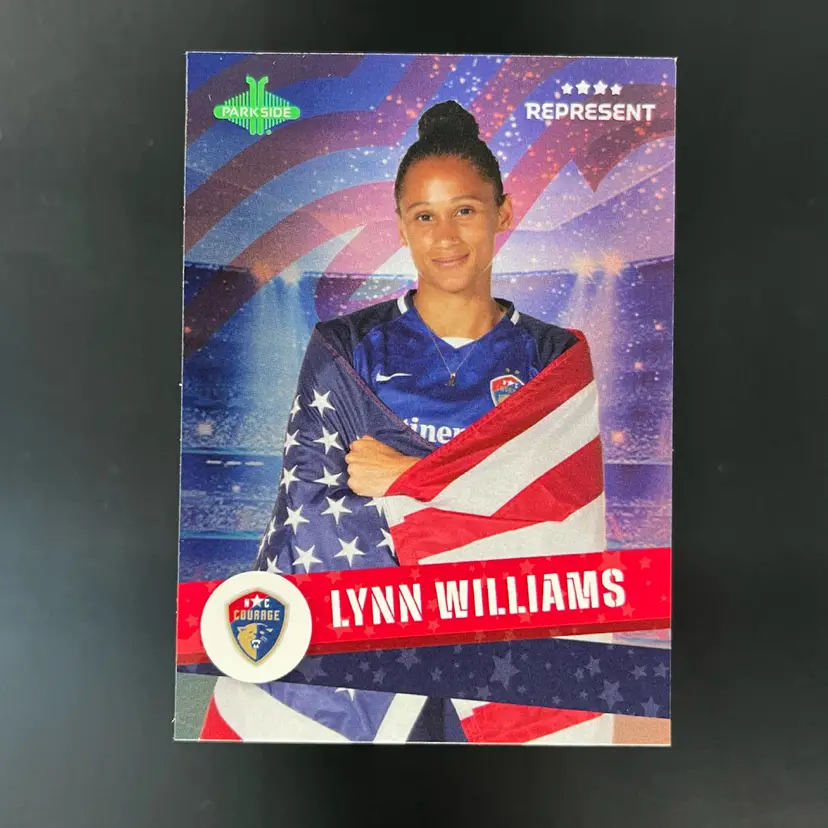 Lynn Williams 2021 Parkside NWSL Represent Soccer Card