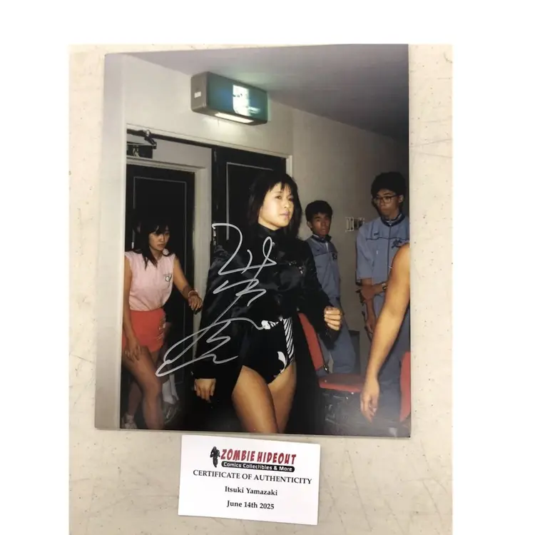 Itsuki Yamazaki Signed 8x10 Autographed WWE WWF Jumping Bomb Angels W/ Store CoA