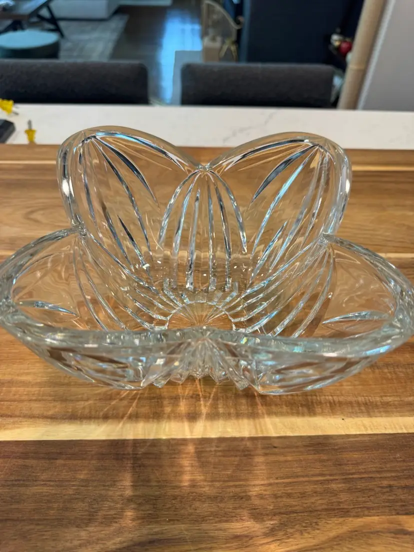 Gorgeous 4 Corner Crystal Bowl