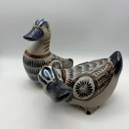 Set Of Two Tonala Ducks
