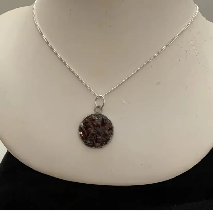 Adirondack Garnet Pendant Made By Me
