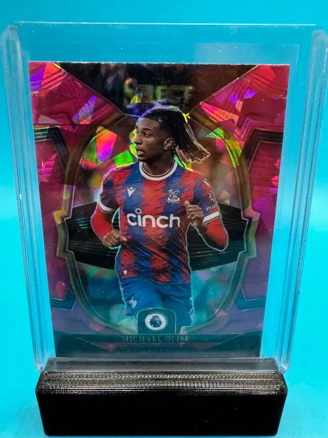 Michael Olise Select Pink Ice Prizm Crystal Palace