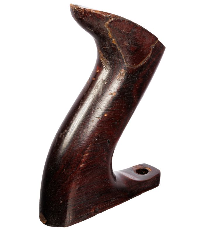 Stanley Plane Rosewood Handle For No. 4-1/2 to No. 8 - Later Style With A Repair