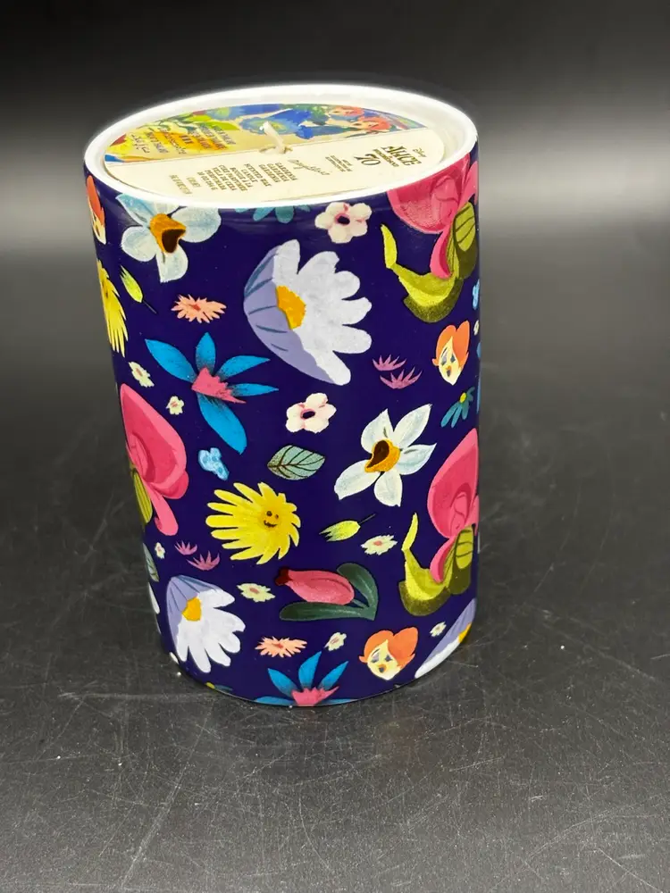 Disney Store Alice in Wonderland Mary Blair Scented Gardenia Candle