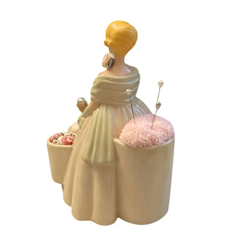 Vintage Lady Lipstick Holder