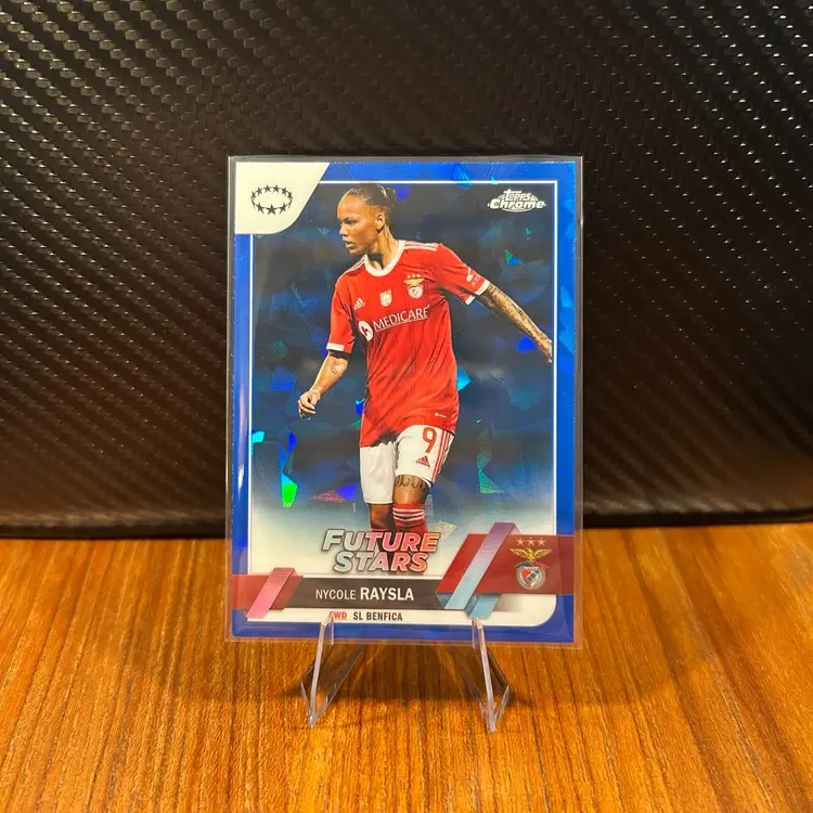 Nycole Raysla 22/23 Topps Chrome Sapphire UWCL