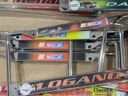 Metal NASCAR License Plate Frames Qty 20