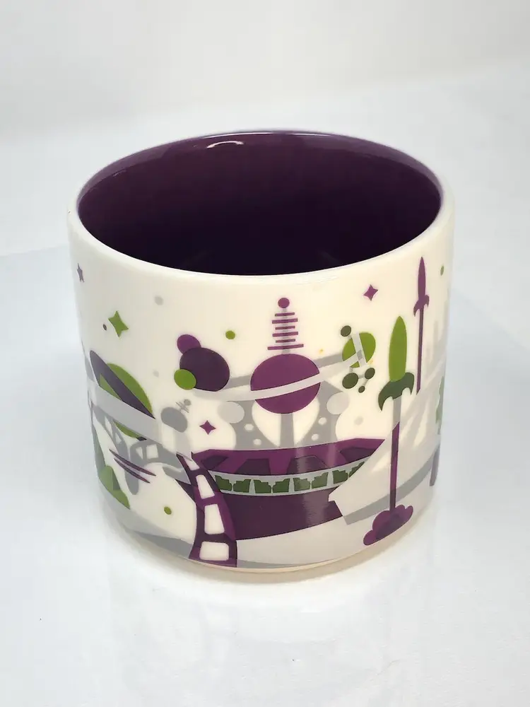 Starbucks Magic Kingdom Mug You Are Here Collection Disney Parks