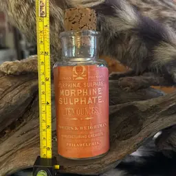 Vintage Morphine Bottle Free Shipping