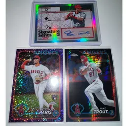 Los Angeles Angels 3 Card Lot