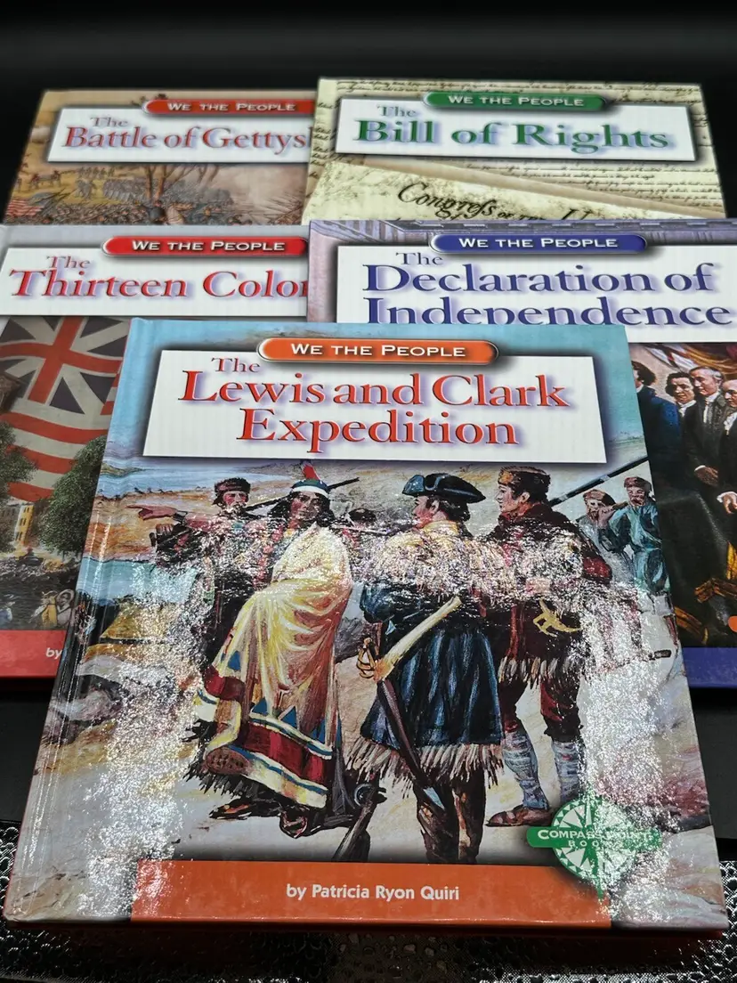 We The People Lot of 5 Books Children American History Revolution Government