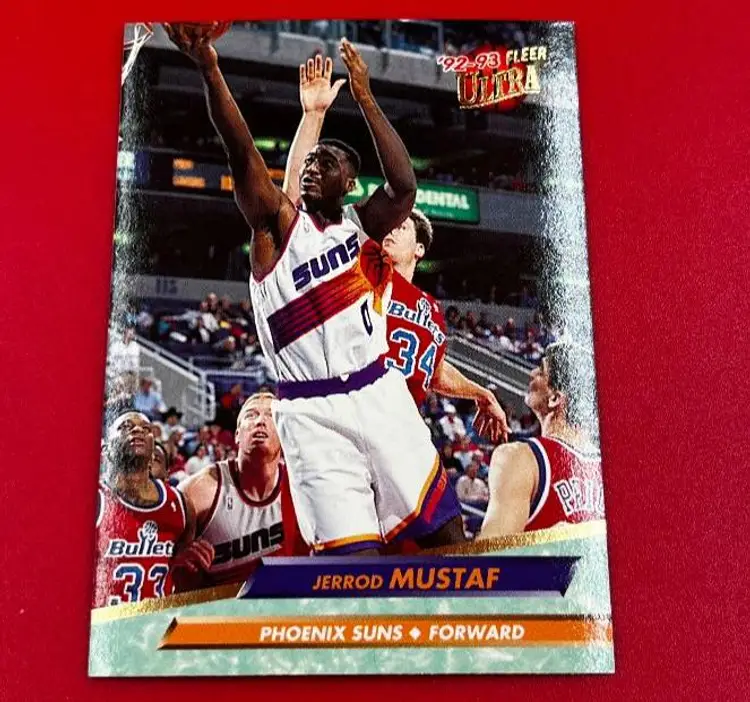1993 Fleer Ultra Collector Basketball Trading Card Suns Jerrod Mustaf #342