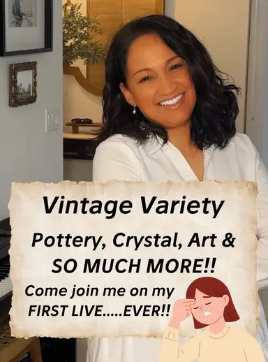 Come Shop Vintage ON MY FIRST EVER LIVE ☺️😊