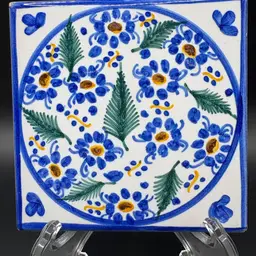 C. B. Sevilla Pottery Ceramic Tile Trivet