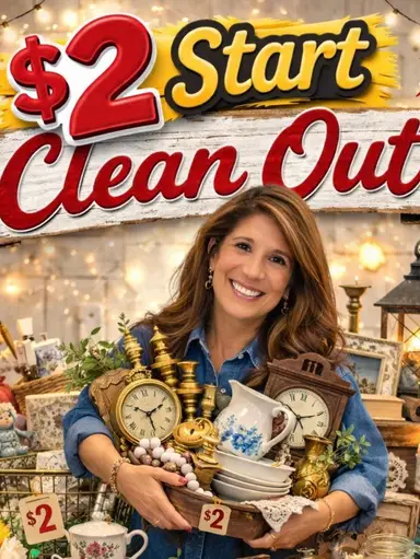 $2 Clean Out Auction - My Husband Will Thank You!