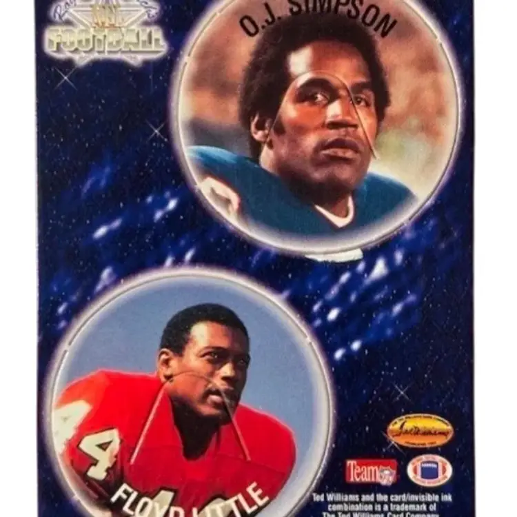 OJ Simpson Pog Card