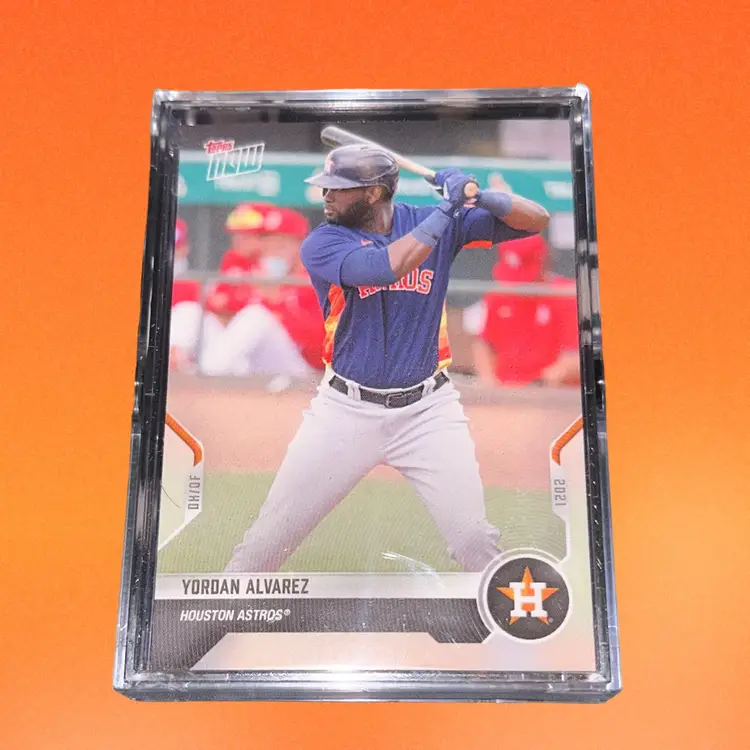 2021 Topps NOW Houston Astros Road to Opening Day 15-Card Team Set